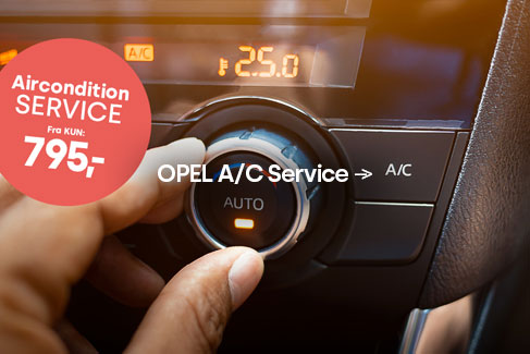 Opel A/C Service hos Uggerhøj Århus - autoriseret Opel værksted