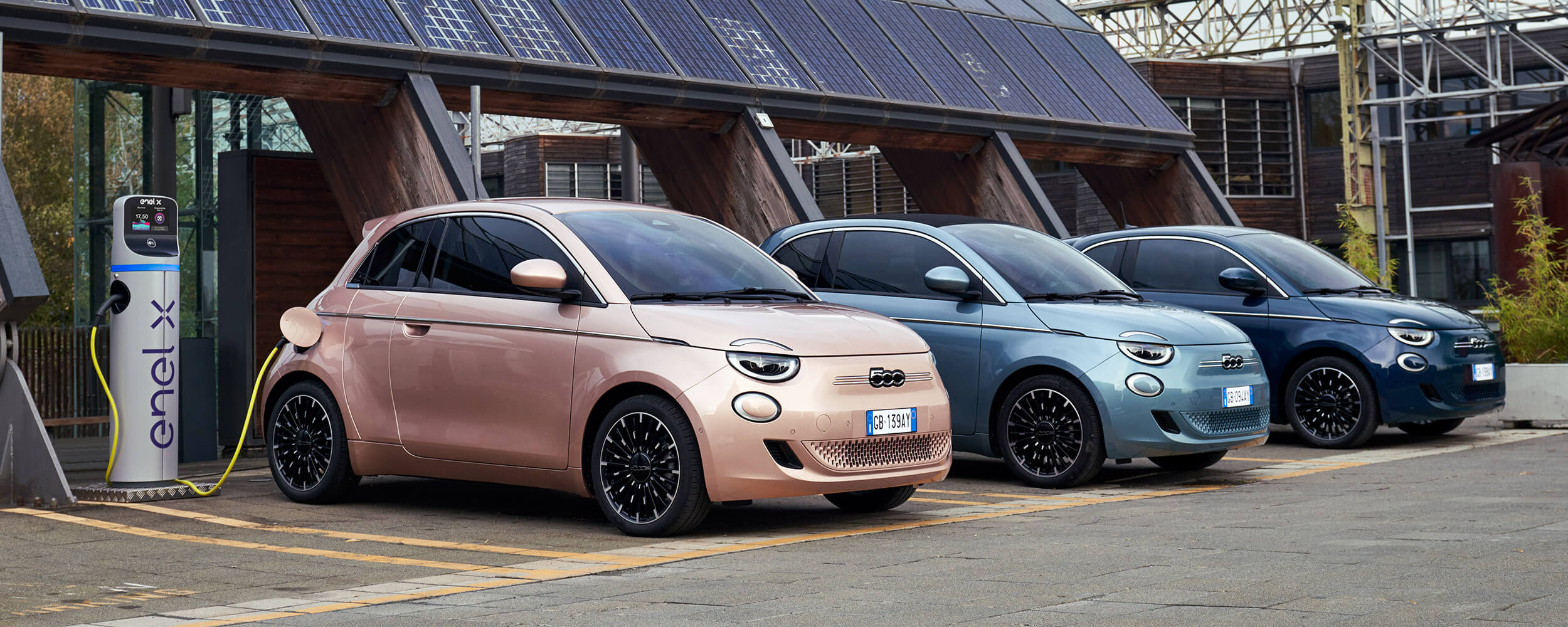 Fiat modeller flere farver